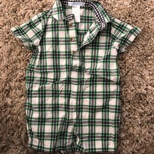 Janie and Jack boy’s romper